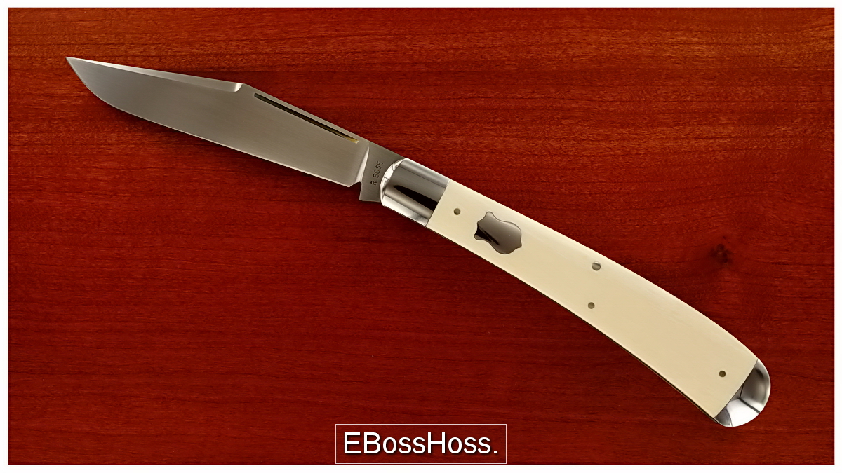 Reese Bose 5 1/4inch Banana Knife 2 EBossHoss Knives